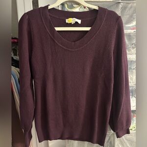 Loft Purple Sweater